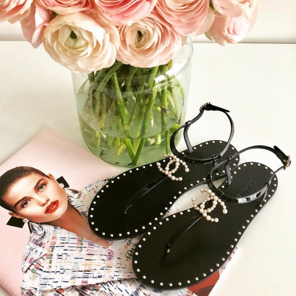 Chanel Pearl Sandals ❌SOLD❌